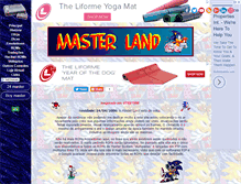 Tablet Screenshot of masterland.skooterweb.com